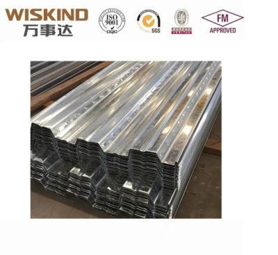 0.18mm-0.8mm Thickness Z100g Galvanized Cold Rolled Color Coated Corrugated Steel for Warehouse Floor Deck