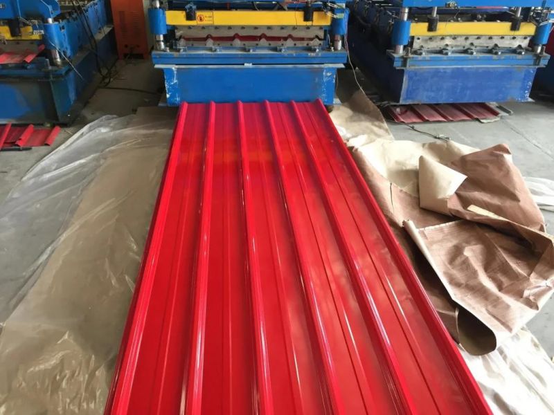 Building Materials PPGI PPGL Galvanized Corrugated Zinc Coated Metal Iron Steel Roof Sheet for House