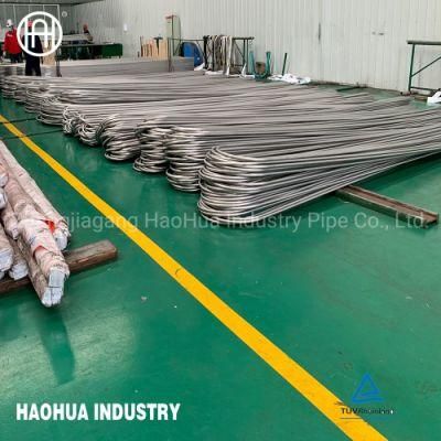 SA 213 Seamless Stainless Steel U Bend Tube for Heat Exchanger