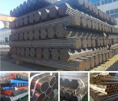 Youfa Group ASTM A53 Ms ERW Welded Black Steel Tube Mild Steel Pipe