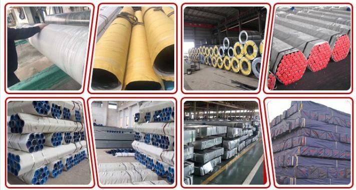 St52 Q195 Q235 Ss400b A36 Ms Sml Welded Seamless Carbon Galvanized Steel Pipe for Building Material