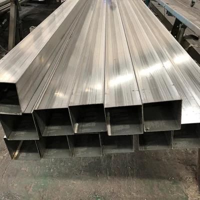 Polished Hairline Surface 304 Stainless Steel Square Tube