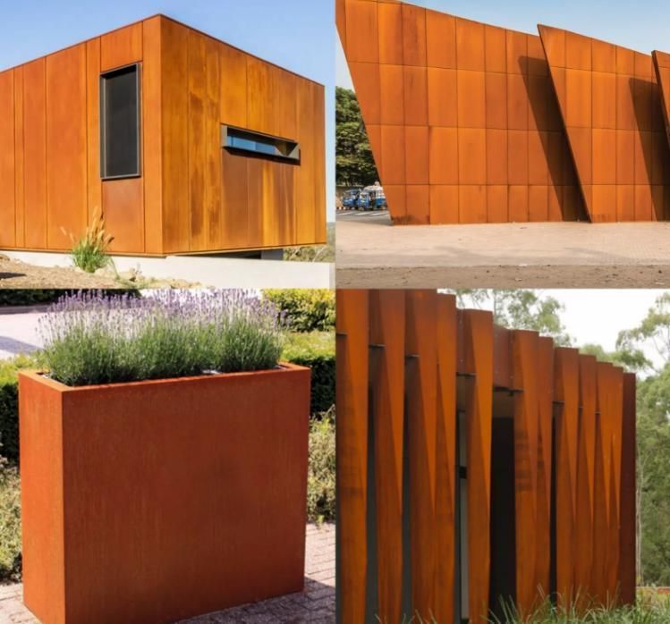 Corten a Weather Resistant Steel Plate Is Used in Vehicle and Tower