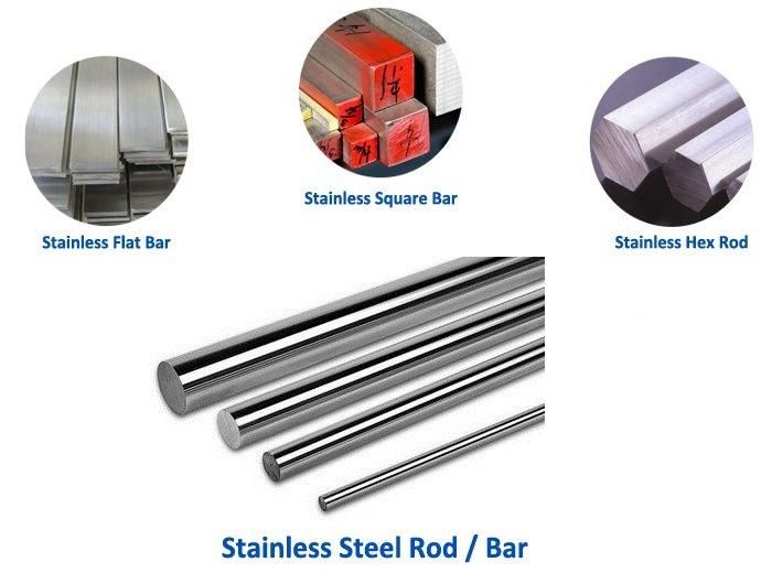 Ss Rod 201 304 316 316L Stainless Steel Bar