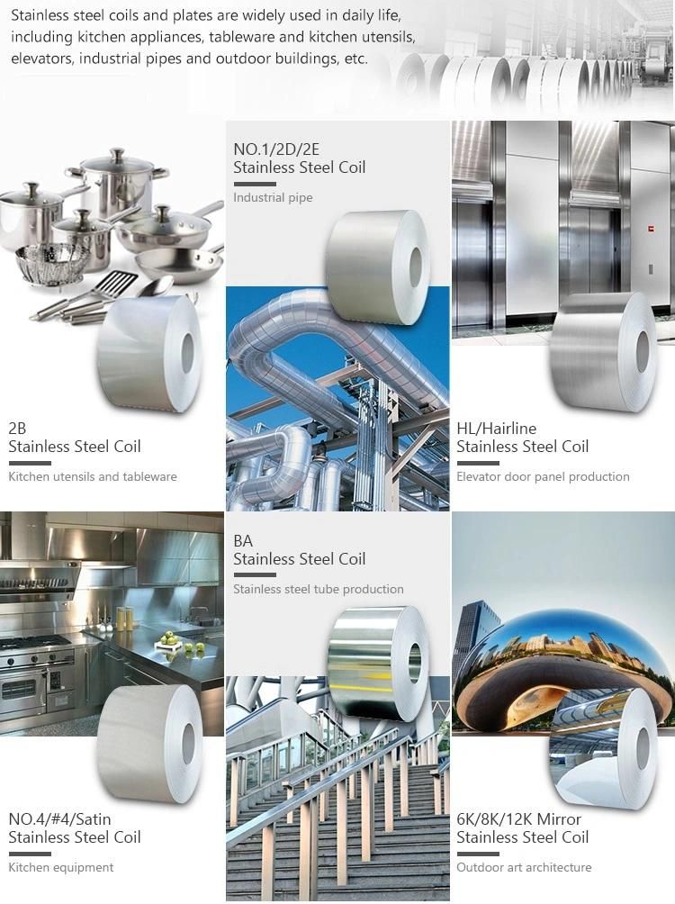 Cooking 2b Cold Rolled Stainless Steel Strip Disc Coil