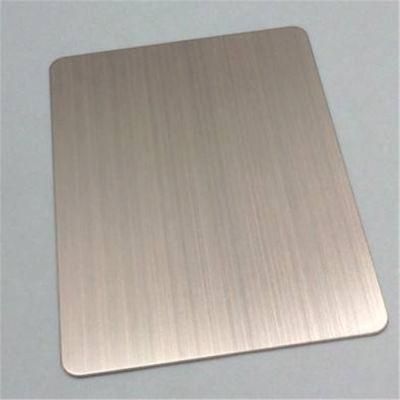 Manufacturer PVD Coating Hl Brushed SUS 201 304 304L 316 430 Decorative Sheets and Plates