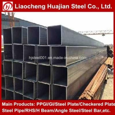 50mmx30mm Black Rectangular Steel Pipe with Reasonable Price