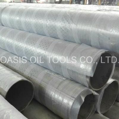 SS316L Perforated Stainless Steel Casing Pipe