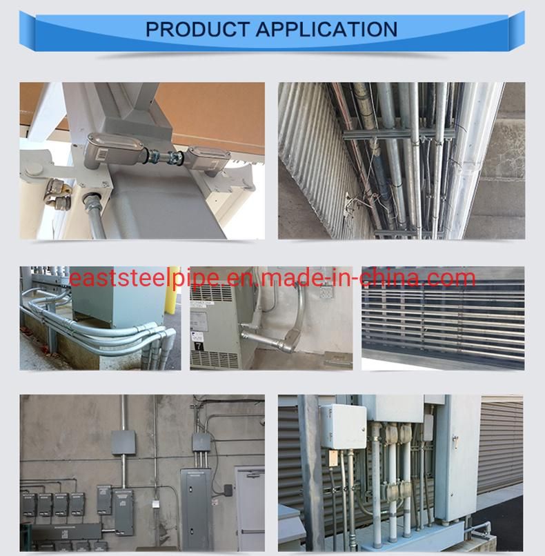 Rigid Galvanized Rsc IMC Rmc Steel Conduit/Tubos/Pipe/Tuberia