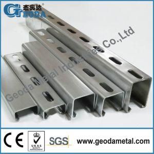 12 Gauge Unistrut Steel Channel /Perforated Strut C Channel