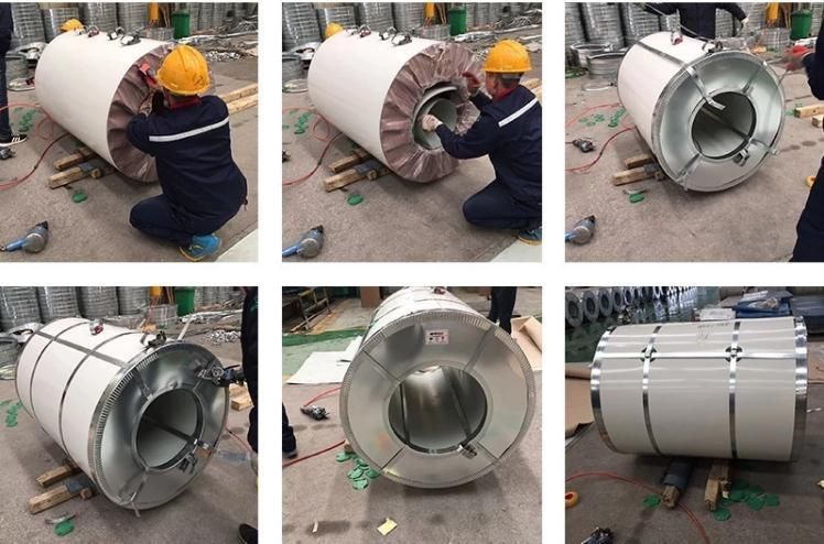 China Steel Manufacturing Roofing Material Prime PPGI Color Coated Prepainted Galvanized Steel Coil