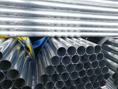 1.5 Inch 48.3mm Scaffolding Pipe Pre Galvanized Steel Pipe