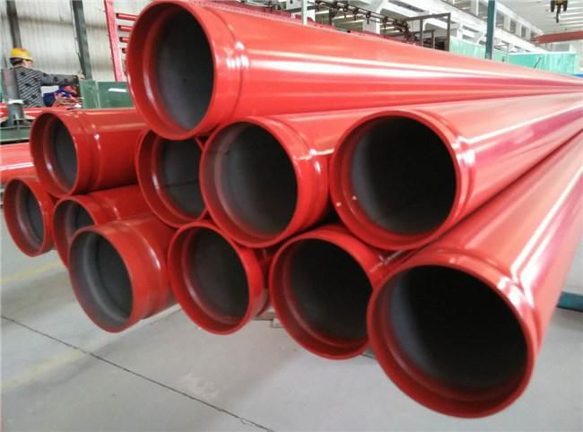 Red Painted A53 Fire Fighting UL FM Steel Pipe