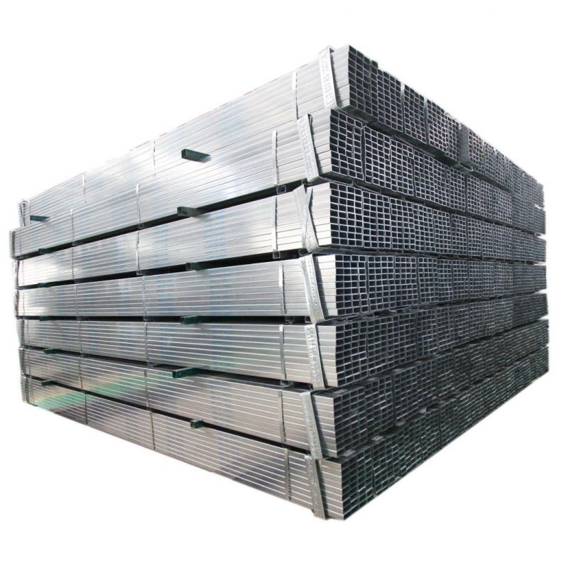 Galvanized Purlins Mild Steel Square Rectangular Steel Pipes Extruded Steel Pipes Used for Construction