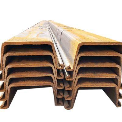 Building Materials Hot Rolled Q235 Ss400 ASTM A36 Q345 Steel Sheet Pile