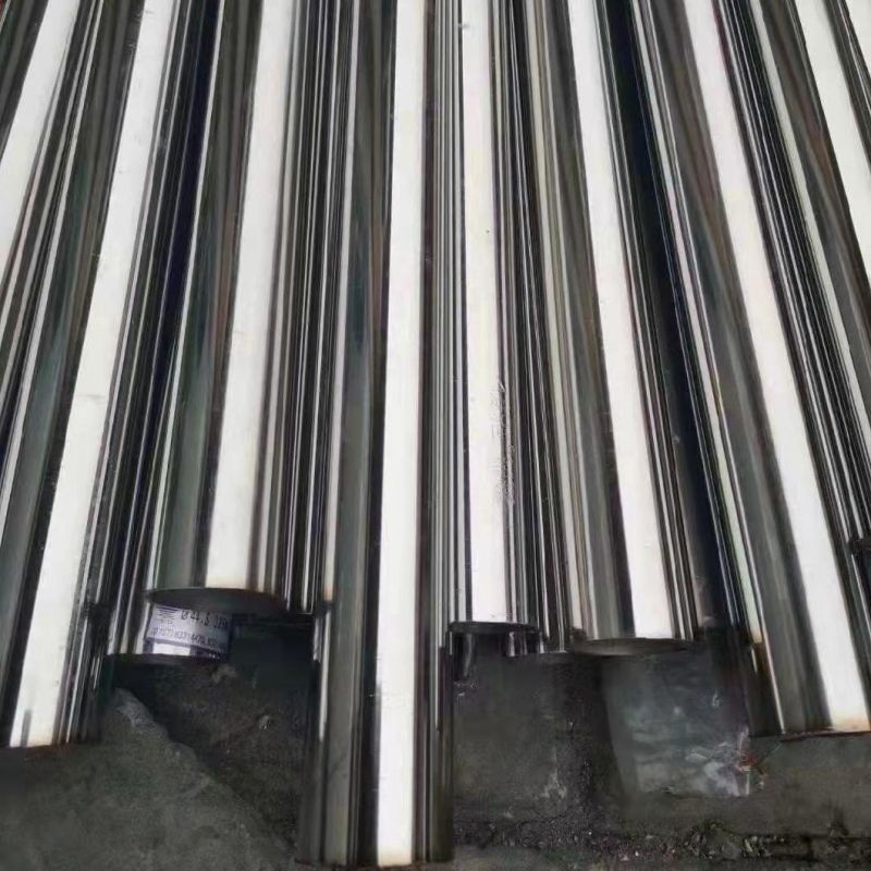 Bright Polished 201 304 Stainless Steel Round Pipe / Square Pipe / Rectangle Pipe