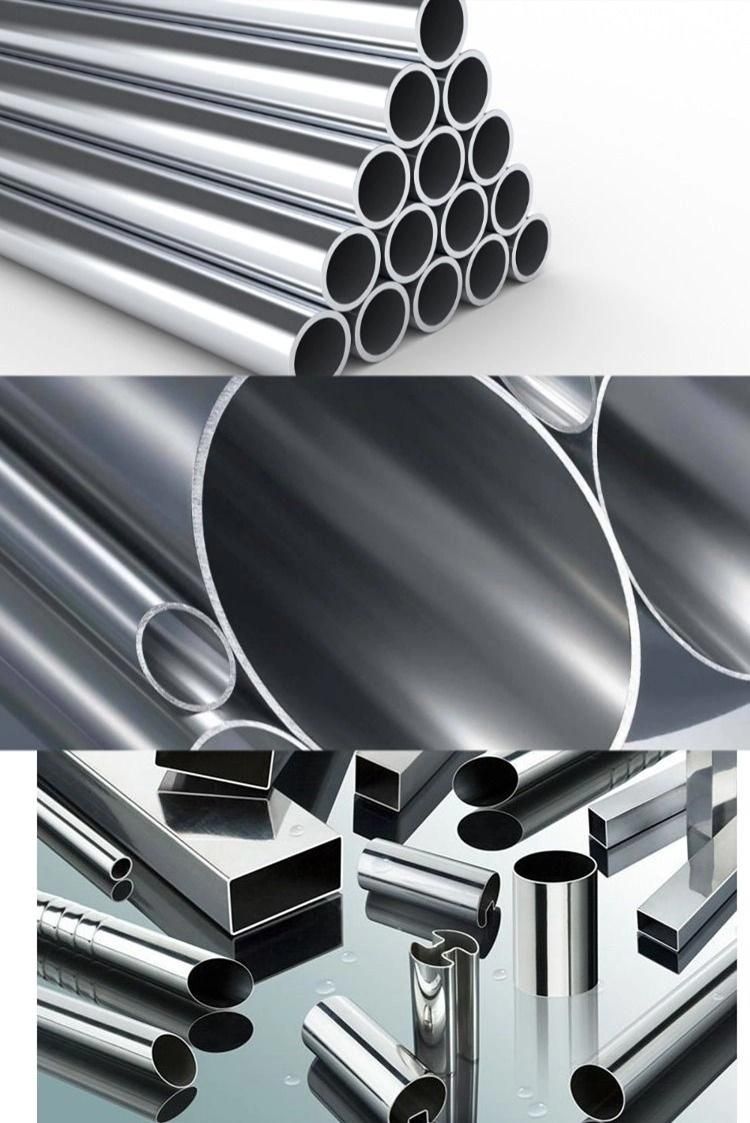 Wholesale En1.4372 Stainless Steel 201 Pipe Inox Tube with Small Diameter 304 316 316L Stainless Steel Seamless Tube