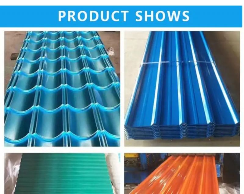 Color Houses Building Material Corrugated Roof Sheet