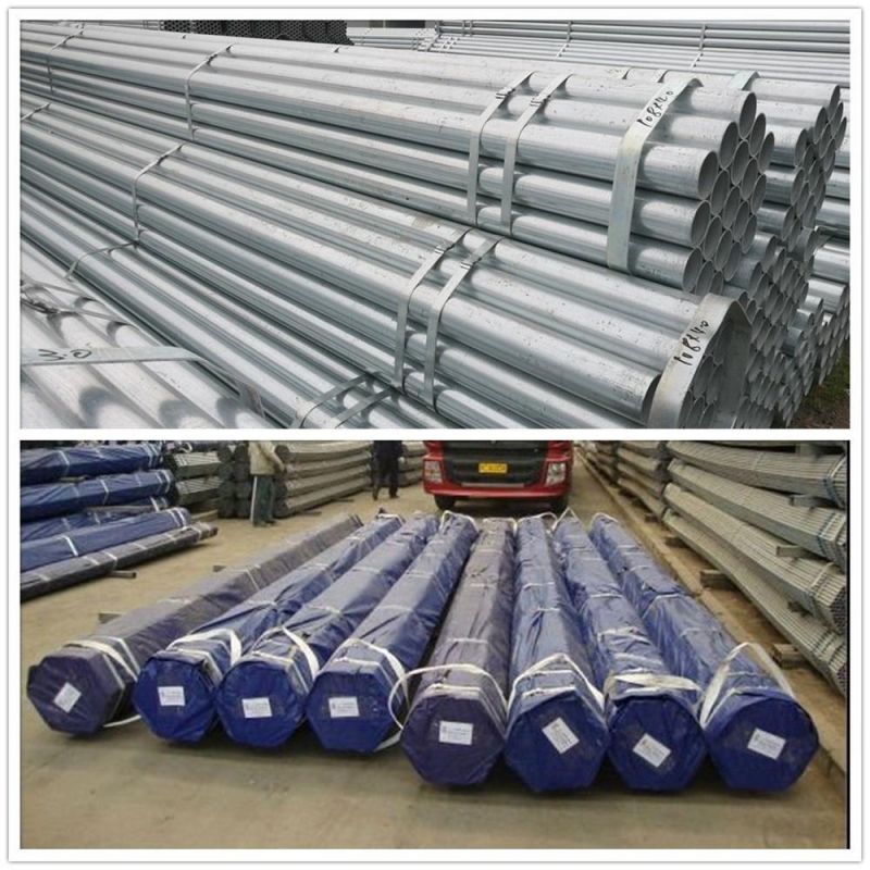 High Quality Od 60mmx2mm Pre Galvanized Steel Tubes for Furniture