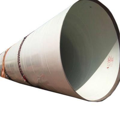 PE Coated SSAW Liquid Delivery Spiral Welded Structure Steel Pipe