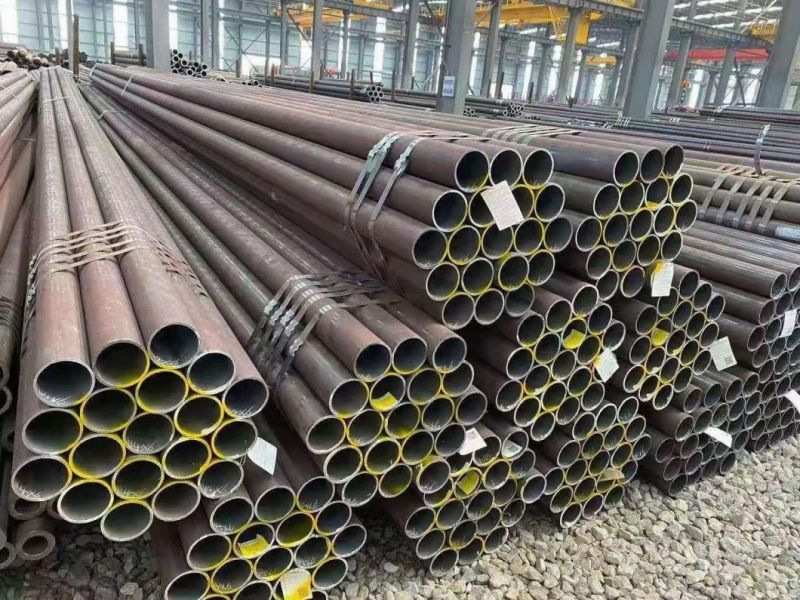 En C45 Steel Pipe Cutting ASTM 1045 Steel Pipe Manufacturer Grade 45 Steel Tube Turn-Milling Factory