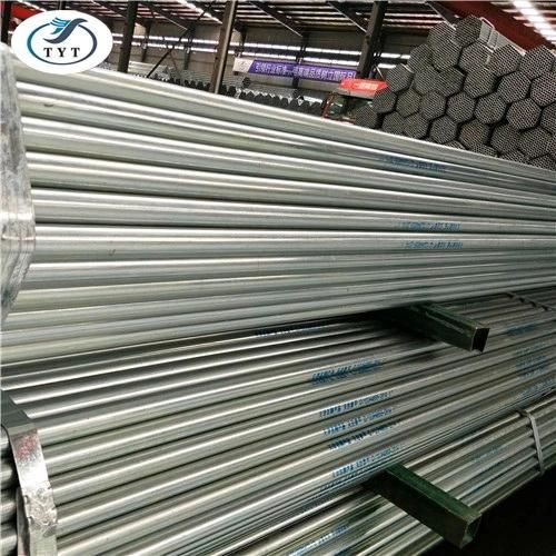 Pre Galvanized Steel Pipe Round Pipe with Threaded
