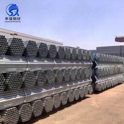 Tsx-Sp20009 Stock Roducts Scaffolding Hot DIP Galvanized Stk400 Steel Tube Carbon Welded ASME B36.10 ERW Metal Gi Pipe