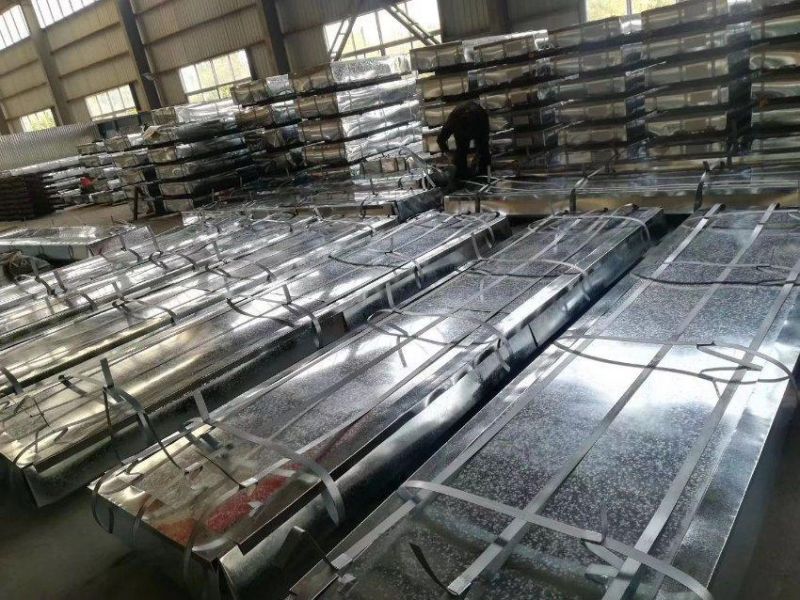 SGCC S550gd Zinc Coated Gi Galvanized Construction Steel Plate