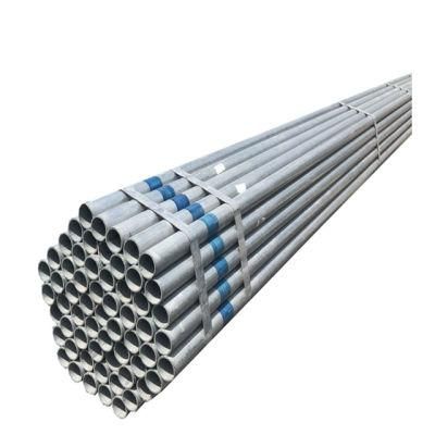 Gi Pipe Price List 1.5 Inch DN40 48.3mm Scaffolding Tube Pre Galvanized Steel Pipe Price