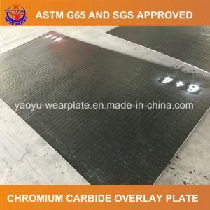 Chromium Carbide Weld Plate for Material Conveying