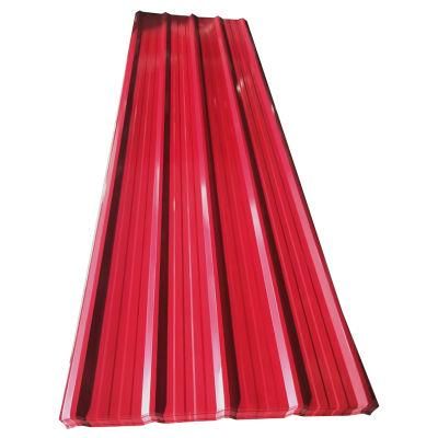Color Coated Pre-Painted Building Material PPGI PPGL Galvanized Galvalume Metal Corrugated Profile Steel Roofing Sheet