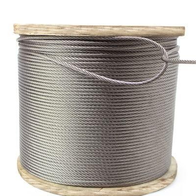 3mm 7*7 10mm 19*7 7*19 7*37 Stainless Steel Wire Rope