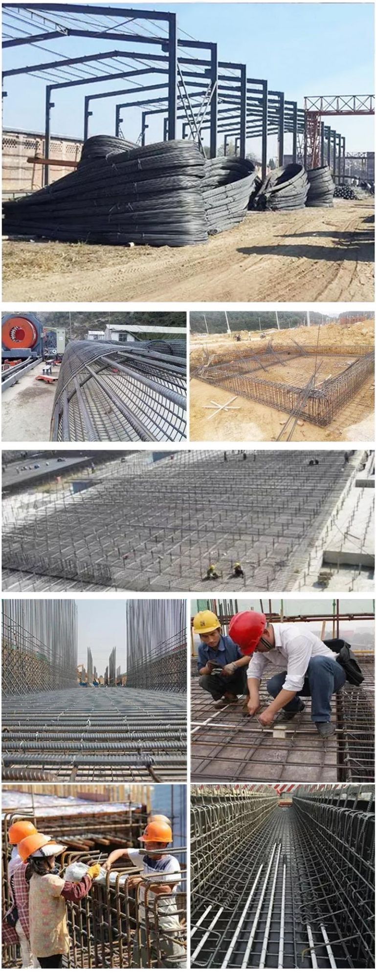 Steel Rebar Building Construction Concrete Iron Rod and Deformed Steel Rebar