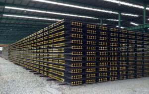 Hot Rolled Uic60/54/50 Steel Rails in Stock/Uic Standard Railway Track