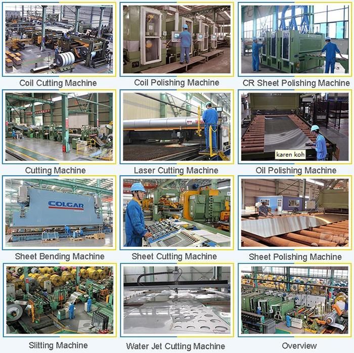 8K Mirror Finished 201 304 316 321 430 Stainless Steel Sheet and Plate Price
