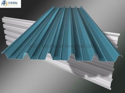 China Building Material Prepainted PPGI Corrugated Steel Wall and Roofing Sheet