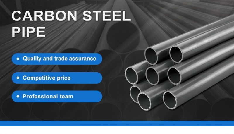 S235jr S355jr 10mm Thickness Mild Steel Carbon Pipes for Building Material