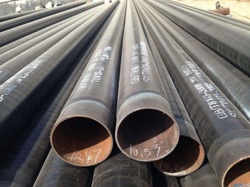 3PE Steel Pipe in API 5L Psl1 Gr. B X42 X56, Anti Corrosion Line Pipe in Dia 12" 20" 30" 38"