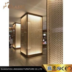 Antique Finish Gold Metal Lamp Decoration for Hotel