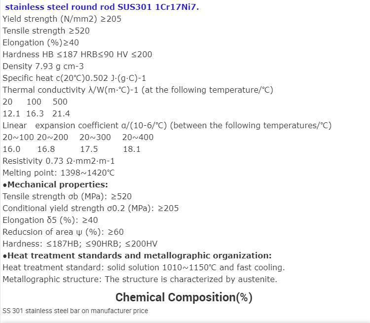 China 201 304 310 316 321 Stainless Steel Round Bar 2mm 3mm 6mm Metal Rod - China SS304 Round Bar