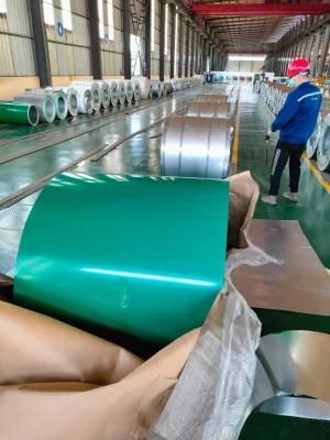 Prepainted Gi / PPGI / PPGL Color Coated Galvanized Steel Coil