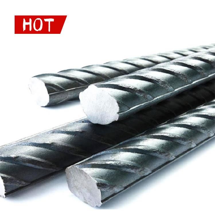 Deformed Steel Bars Hot Rolled Reinforcing Rebar Concrete Building Iron Rod/Tmt Bar