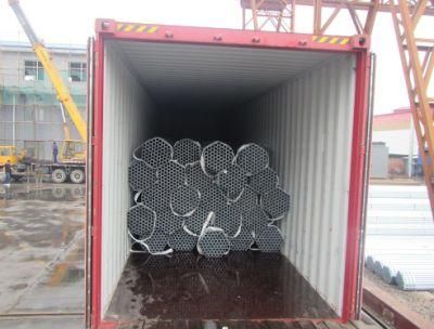 Building Material ERW Steel Pipe Welded Round Pipe for Sale