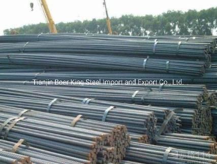 ASTM A615 HRB400 HRB500 Gr40 Gr60 Steel Deformed Bar/Steel Rebar Reinforced Concrete for Construction Iron