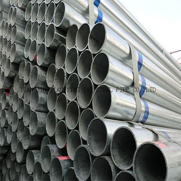 Hot Dipped Galvanized Steel Welded Pipe Greenhouse Pre Galvanized Pipes