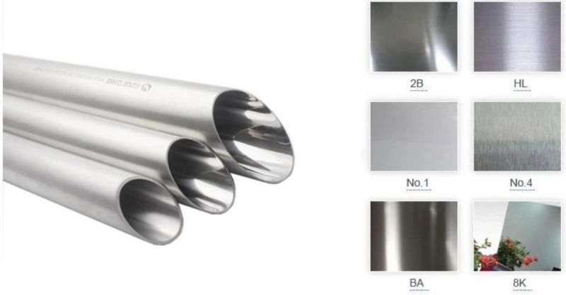 China Manufacturer Sanitary 304 316 Stainless Steel Tube Welded Pipe Seamless Pipe