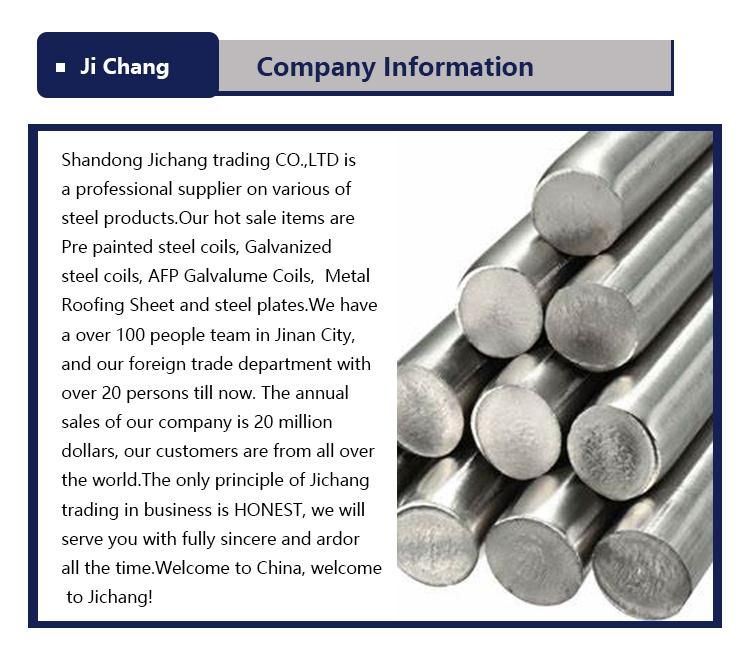 ASTM A276 SUS 201 304 316 430 Ss Stainless Steel Round Bar
