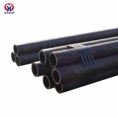 Natural Black Surface Treatment Customized Size Carbon Steel Seamless Pipe