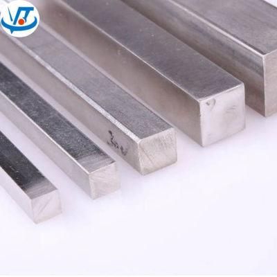 Bright Hairline 1d Surface 300 Series Stainless Square Rod 304 316 310S Square Bar