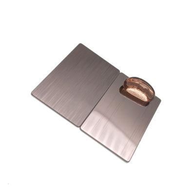 Hot Selling Cold Rolled AISI 316 A240 A480 A554 A276 No. 1 2b Ba No. 4 8K Bronze Hairline Hl Stainless Steel Sheet